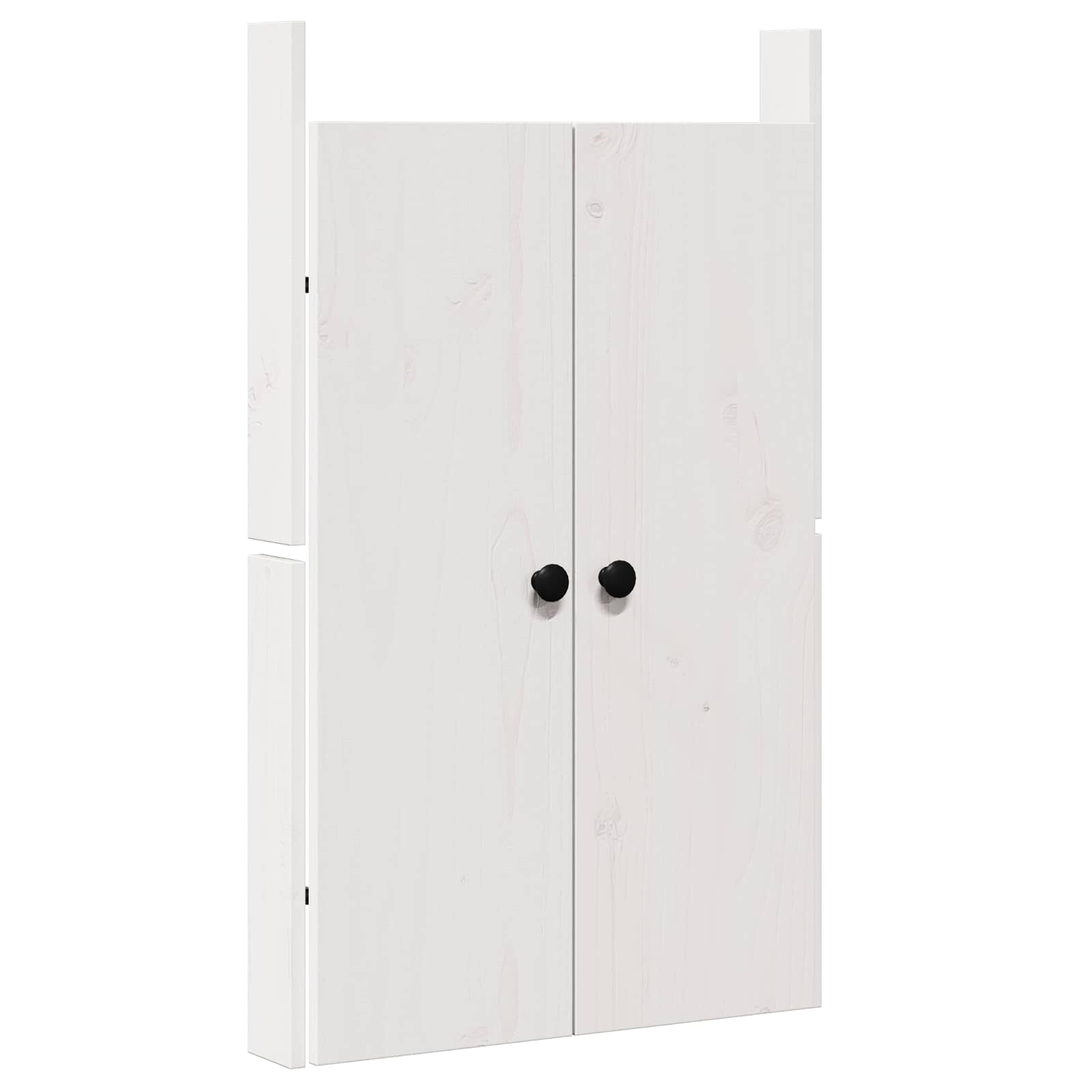 Vidaxx Küchentür weiß 50 x 9 x 82 cm massives Kiefernholz