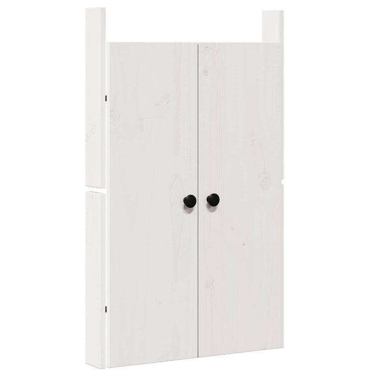 Vidaxx Küchentür weiß 50 x 9 x 82 cm massives Kiefernholz
