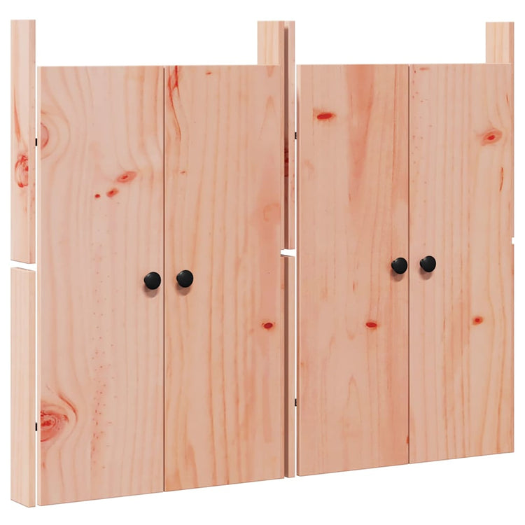 VidaXL Küchentür 2 Stk. Braun 50 x 9 x 82 cm massive Douglasie