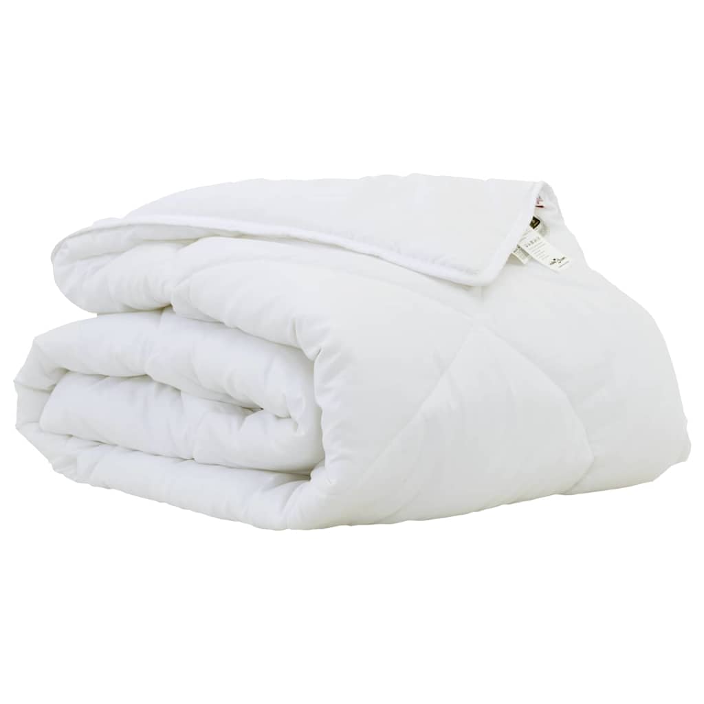Vidaxx Sommerbettdecke weiß 220 x 135 x 3 cm Polyester