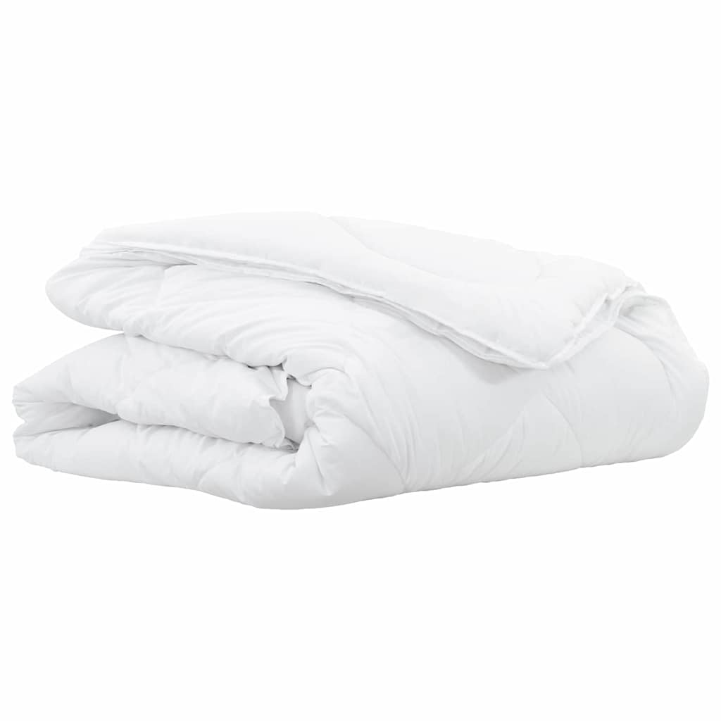 Vidaxx 2-in-1 Bettdecke weiß 135 x 200 cm Polyester