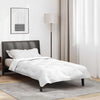 Vidaxx 2-in-1 Bettdecke weiß 140 x 200 cm Polyester