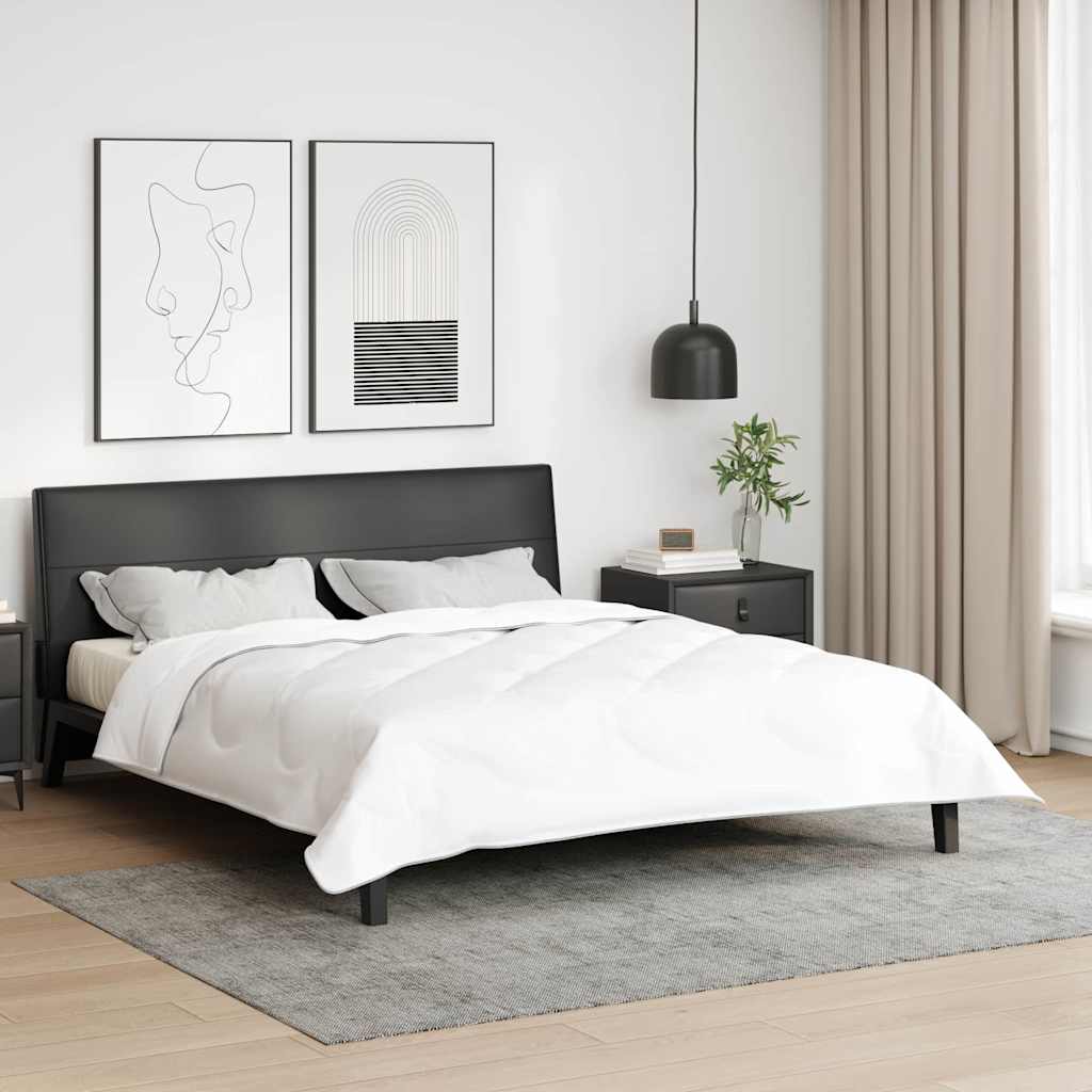 Vidaxx 2-in-1 Bettdecke weiß 200 x 220 cm Polyester