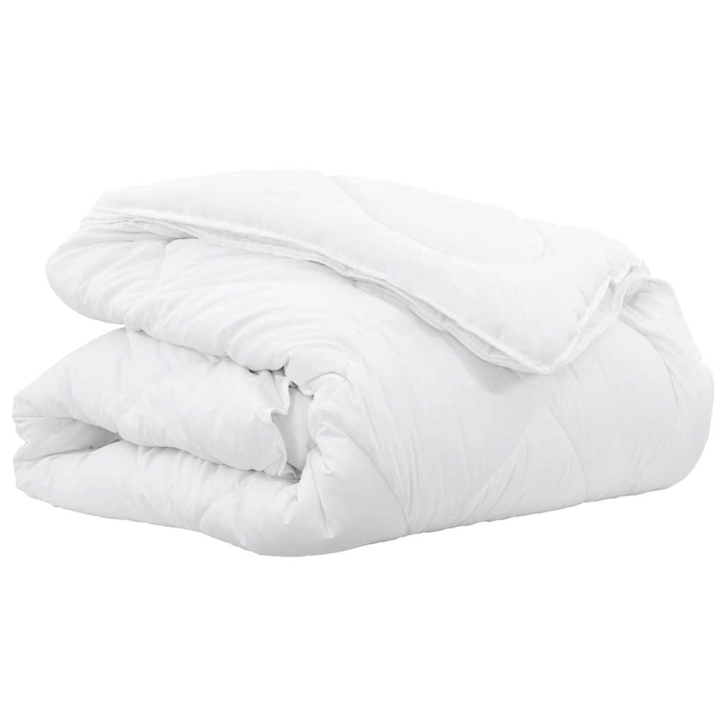 Vidaxx 2-in-1 Bettdecke weiß 200 x 220 cm Polyester