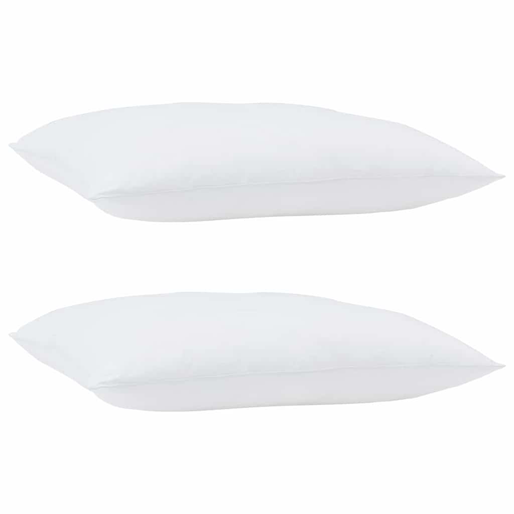 VidaXL-Kissen mit weißem Baumwoll- und Polyesterkissen