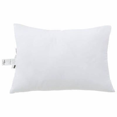 Vidaxxl Kissen mit Kissen 2 Stück weiß 61 x 41 x 20 cm Polyester
