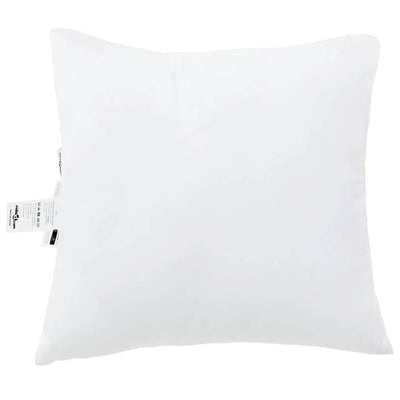 Vidaxxl Kissen mit Kissen 2 Stück weiß 61 x 41 x 20 cm Polyester
