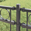 Vidaxx hec Element grau 170 x 130 cm Stahl