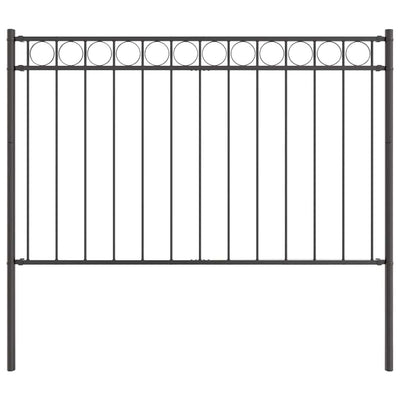 Vidaxx hec Element grau 170 x 150 cm Stahl