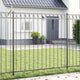Vidaxx hec Element grau 170 x 170 cm Stahl