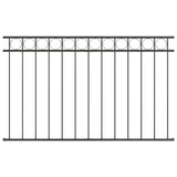 Vidaxx hec Element grau 170 x 100 cm Stahl - afbeelding 2