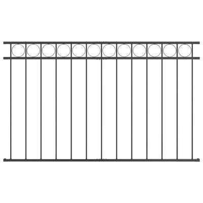 Vidaxx hec Element grau 170 x 100 cm Stahl