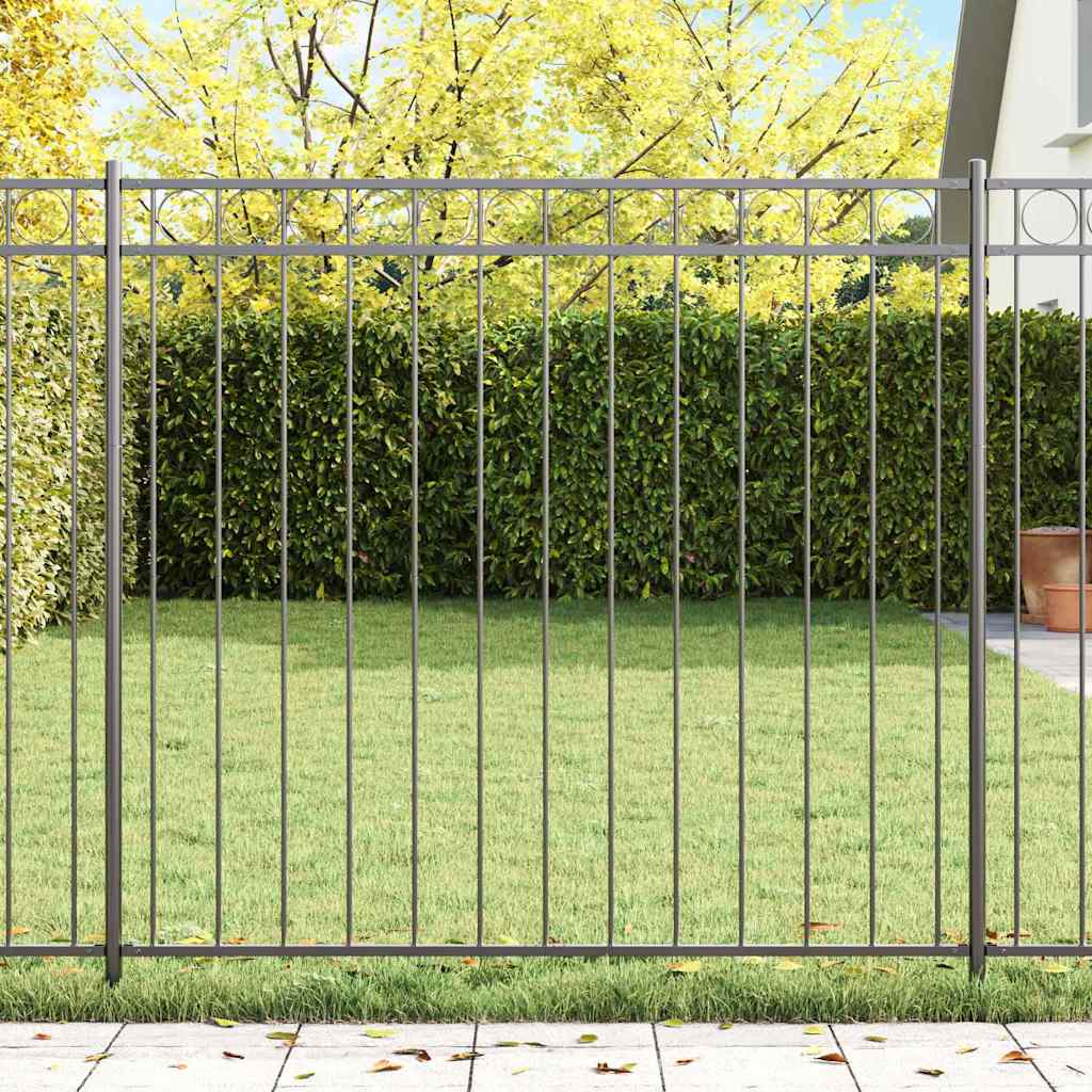 Vidaxx hec Element grau 170 x 150 cm Stahl