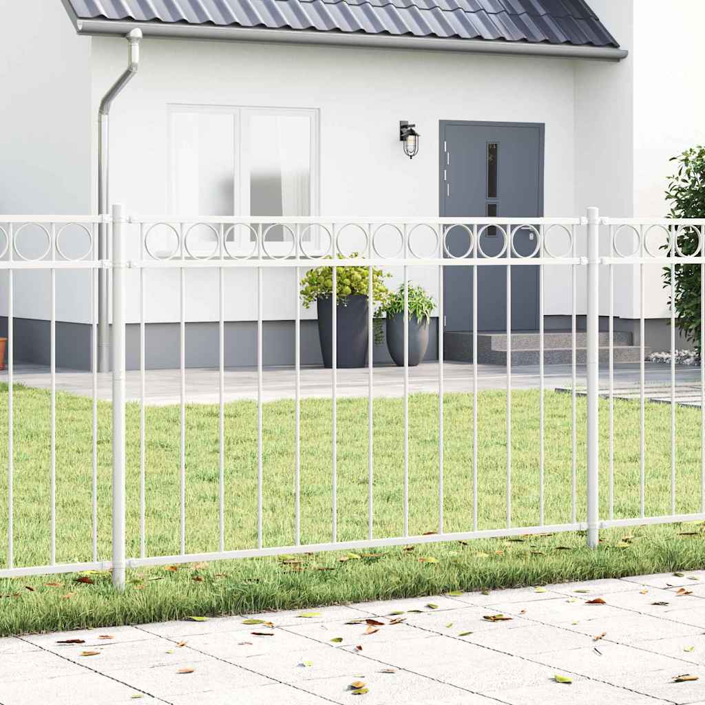Vidaxx hec Element weiß 170 x 150 cm Stahl