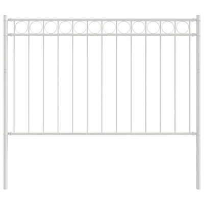 Vidaxx hec Element weiß 170 x 150 cm Stahl