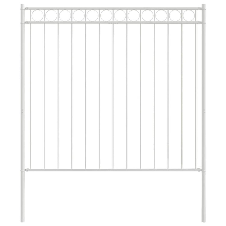 Vidaxx hec Element weiß 170 x 170 cm Stahl