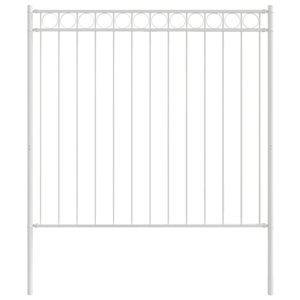 Vidaxx hec Element weiß 170 x 200 cm Stahl