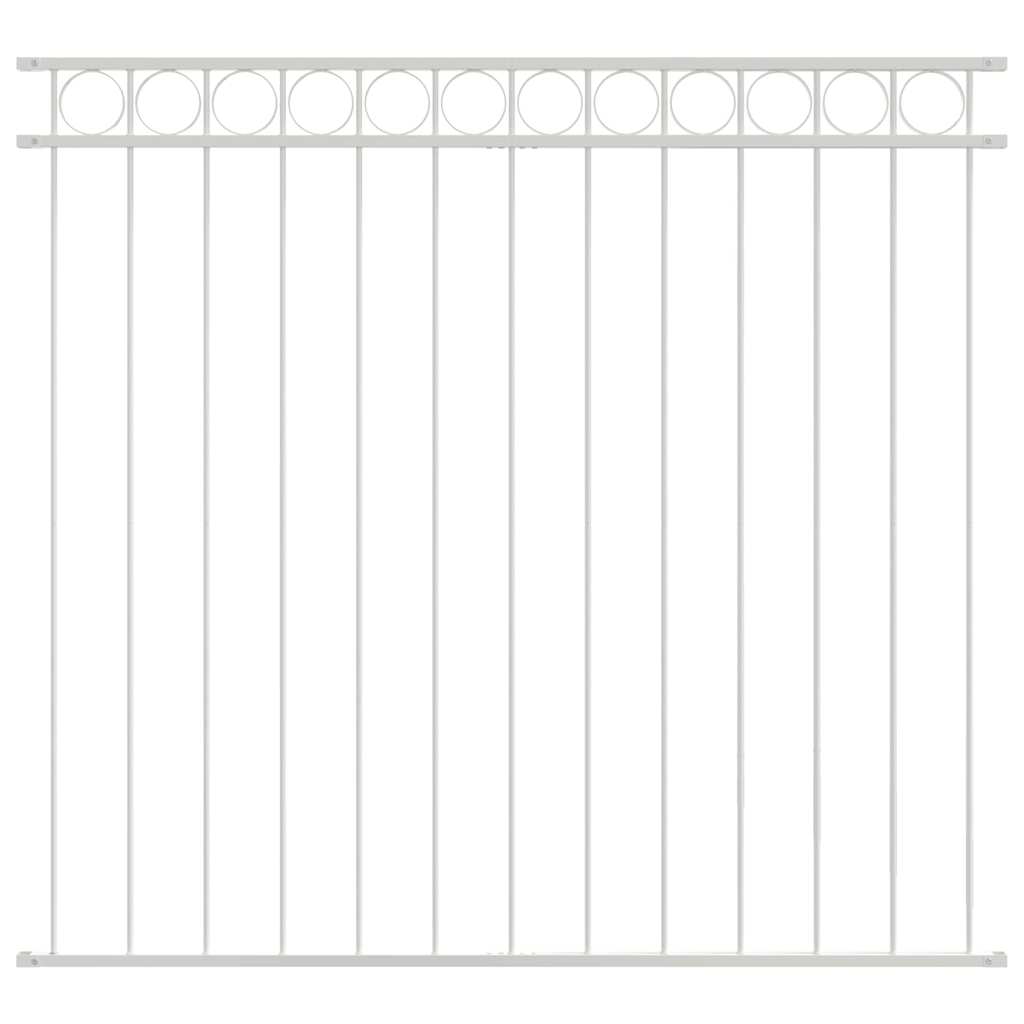 Vidaxx hec Element weiß 170 x 150 cm Stahl