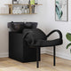 Vidaxx Shampoo-Stuhl schwarz 63 x 141 x 92 cm PVC