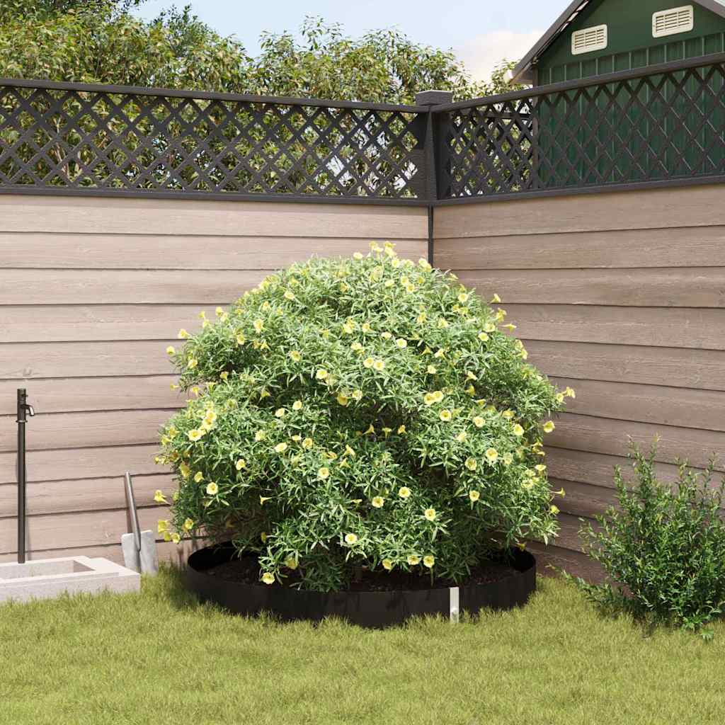Vidaxl Wurzeltuch schwarz 0,7 x 3 m Polyethylen