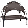 Vidaxl Hundebett braun 71 x 64 x 71 cm Stahl