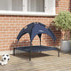 Vidaxxl Hundebett Marineblau 71 x 64 x 71 cm Stahl