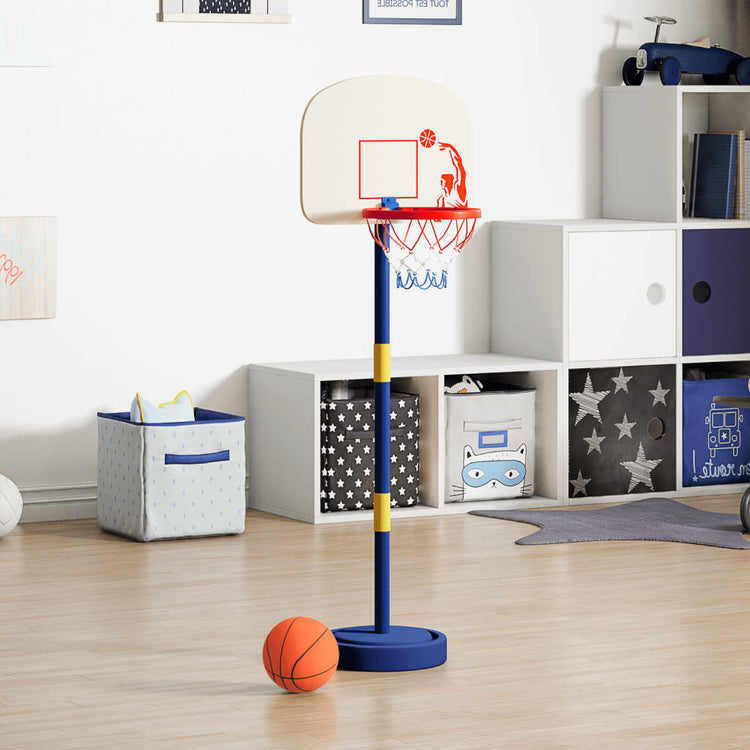 Vidaxl -Basketballstandard mit Ball- und Pumpenhöhe einstellbar 90 121 cm
