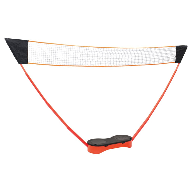 Vidaxl BadmintonSet mit 2 Schlägen, Netz- und Speichergehäuse 292x30x152 cm