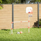 Vidaxl Kinderfußball -Basketball -Set mit Bällen 98x50x70 cm