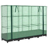 Vidaxl -Pflanzer mit Kashoes 160x40x123 cm Rattanlook