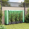 Vidaxl -Pflanzer mit Kashoes 160x40x123 cm Rattanlook