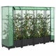 Vidaxl -Pflanzer mit Kashoes 160x40x123 cm Rattanlook