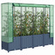 Vidaxl -Pflanzer mit Kashoes 160x40x138 cm Rattanlook