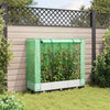 Vidaxl -Pflanzer mit Kashoes 120x40x123 cm Rattanlook