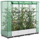 Vidaxl -Pflanzer mit Kashoes 120x40x123 cm Rattanlook