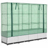 Vidaxl -Pflanzer mit Kashoes 160x40x138 cm Rattanlook