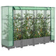 Vidaxl -Pflanzer mit Kashoes 160x40x123 cm Rattanlook