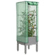 VIDAXL -Pflanzer mit Kashoes 40x40x140 cm Rattanlook erhoben