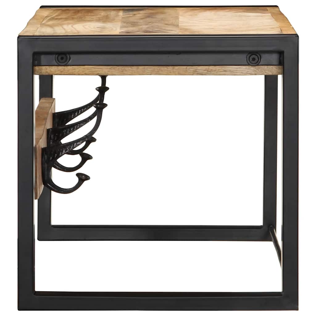 VIDAXL -Kleidungsregal 80x35x35 cm Solid Mangowood