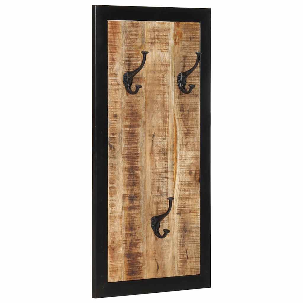VIDAXL -Kleidungsregal 40x2x80 cm feste raue Mangowood