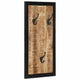 VIDAXL -Kleidungsregal 40x2x80 cm feste raue Mangowood