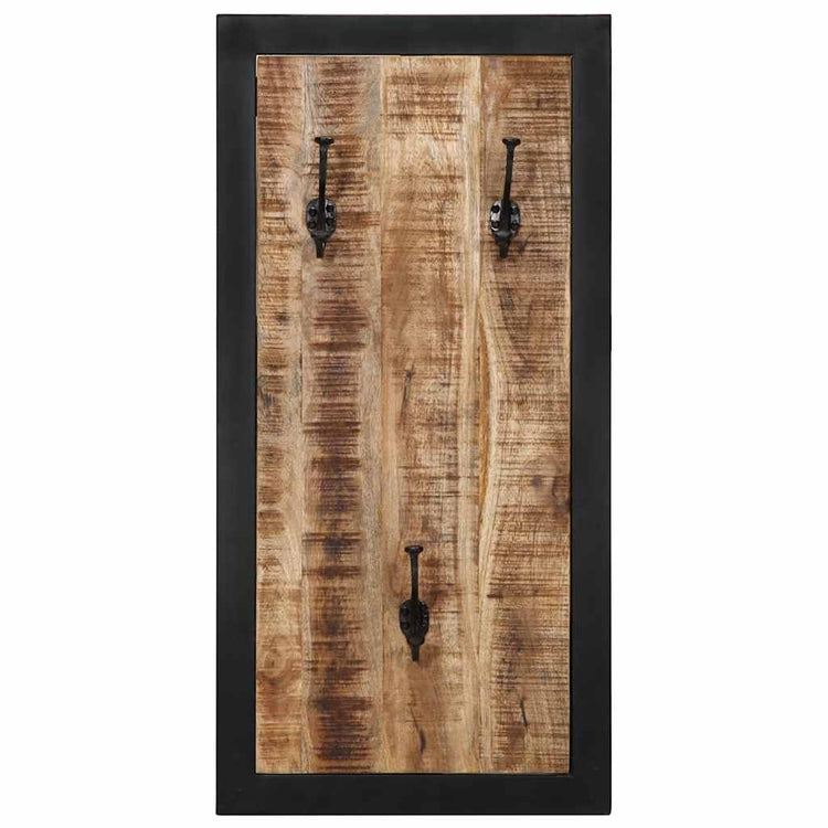 VIDAXL -Kleidungsregal 40x2x80 cm feste raue Mangowood