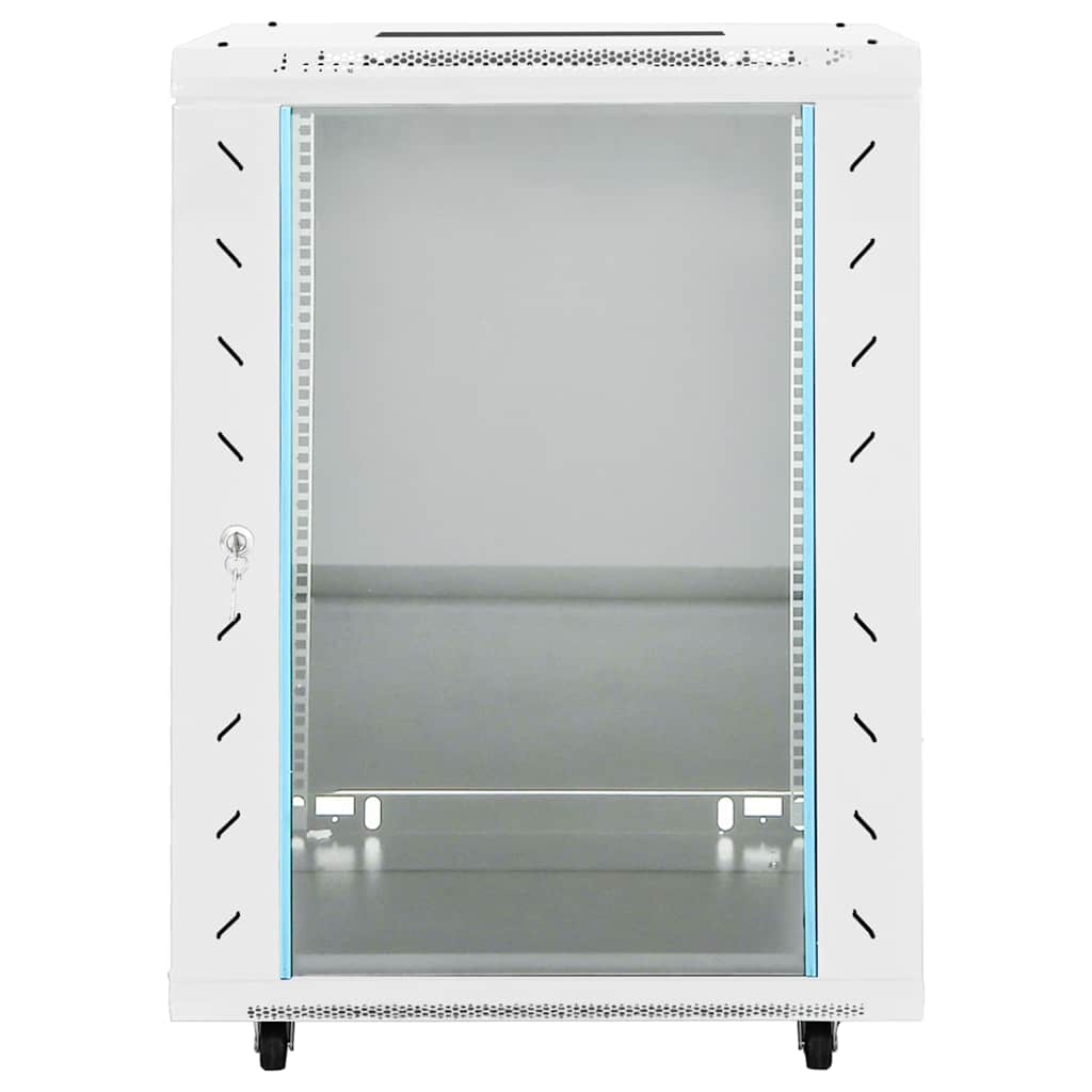 VIDAXL -Netzwerkschrank 15H 19 IP20 53x40x80 cm Grau