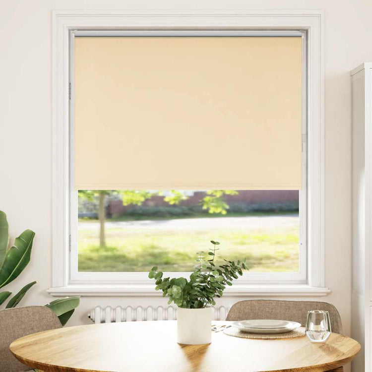 Vidaxx Verdunkelungsrollo 105x175 cm Stoffbreite 100,7 cm Beige