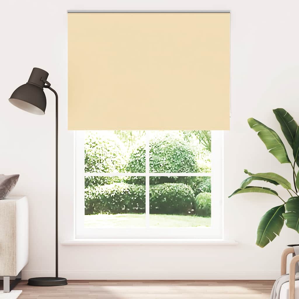 Vidaxx Verdunkelungsrollo 150x210 cm Stoffbreite 146,6 cm Beige