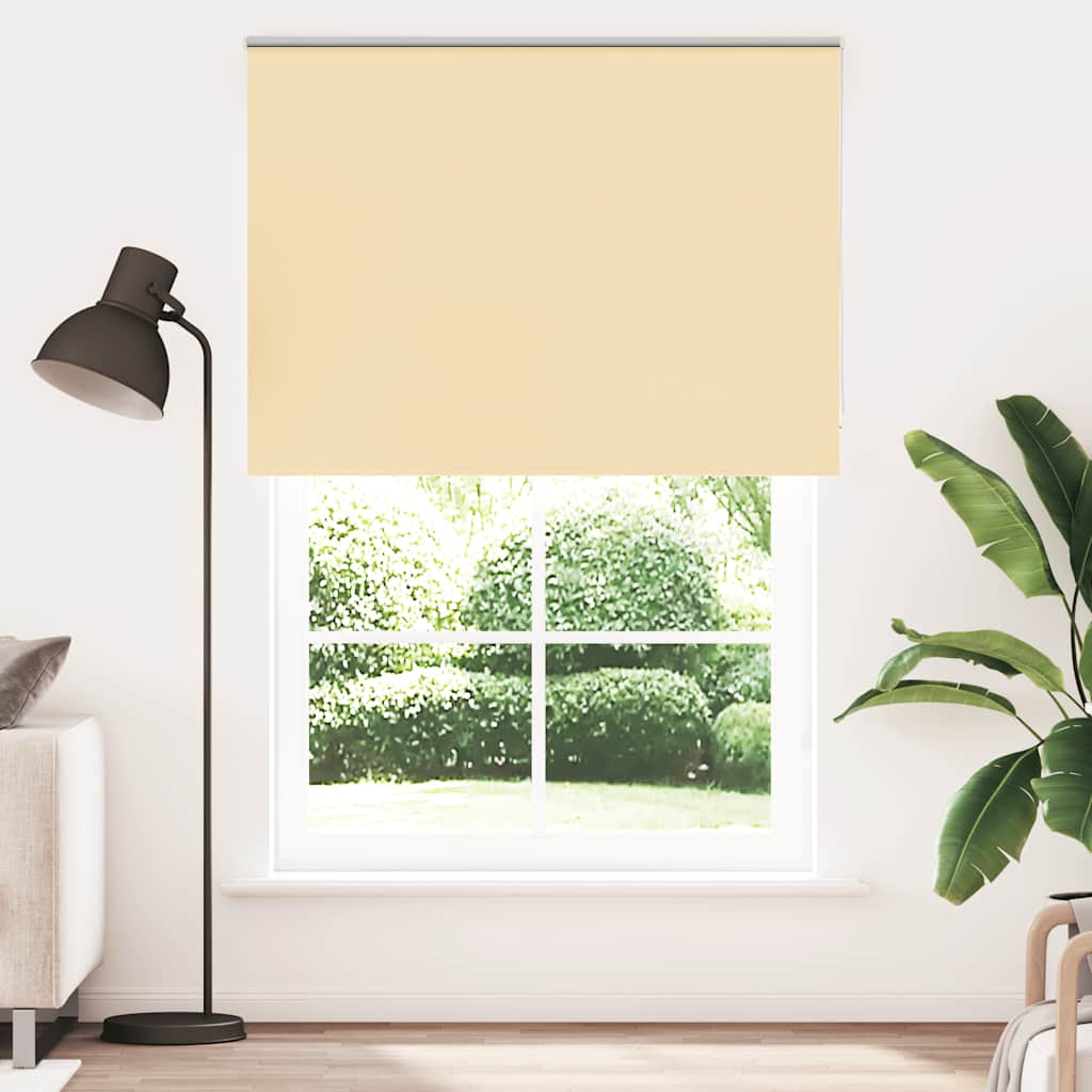 Vidaxx Verdunkelungsrollo 160x210 cm Stoffbreite 156,6 cm Beige