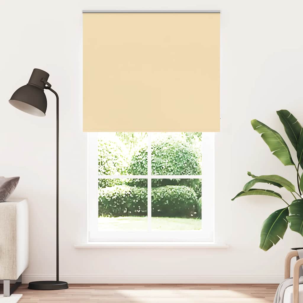 Vidaxx Verdunkelungsrollo 135x230 cm Stoffbreite 131,6 cm Beige