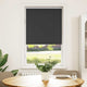 Vidaxx Verdunkelungsrollo 75x130cm Stoffbreite 70,7 cm Polyester
