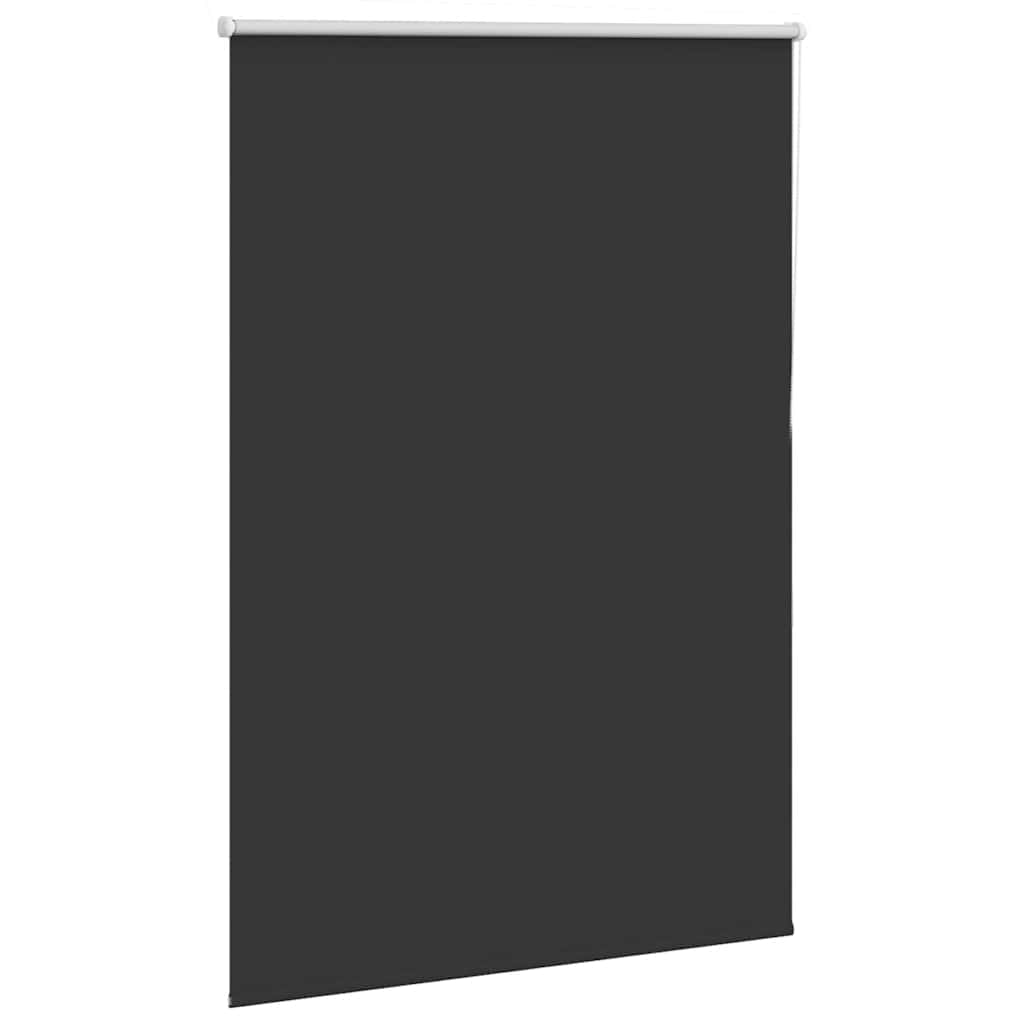 Vidaxx Verdunkelungsrollo 105x130 cm Stoffbreite 100,7 cm Schwarz