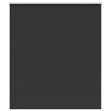 Vidaxx Verdunkelungsrollo 125x130 cm Stoffbreite 121,6 cm Schwarz